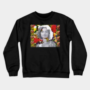 Hillary Clinton Floral Crewneck Sweatshirt